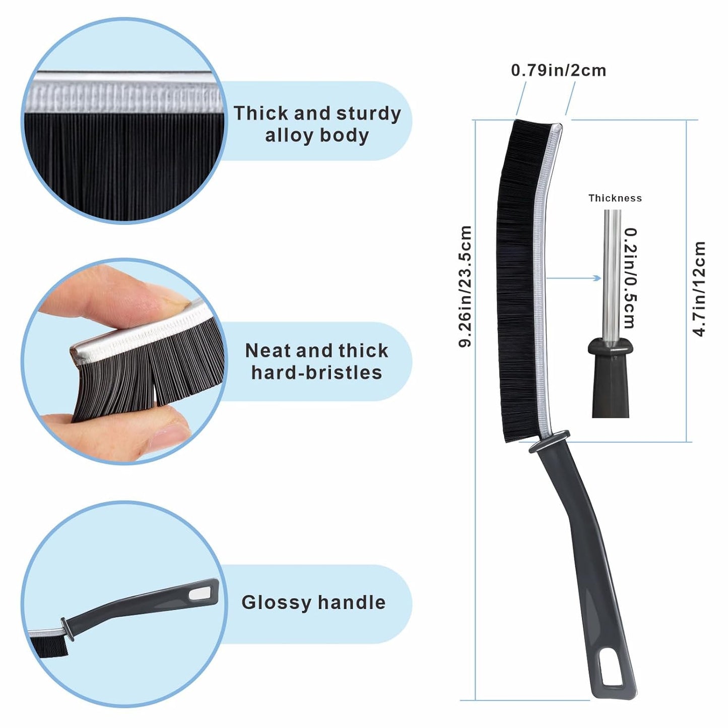 GapGlide™ – Tile Scrub Brush