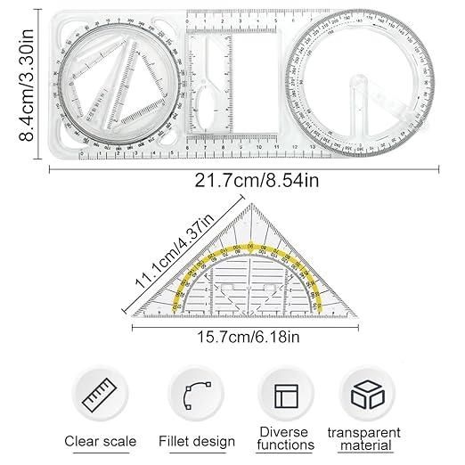 ShapeMaster™ All-in-One Ruler