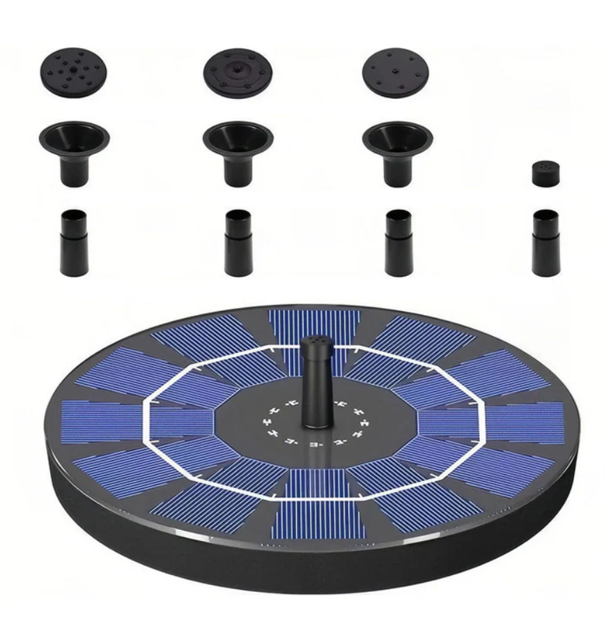 BirdCare™ Solar-Powered Fountain Kit