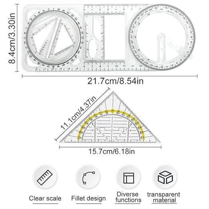 ShapeMaster™ All-in-One Ruler