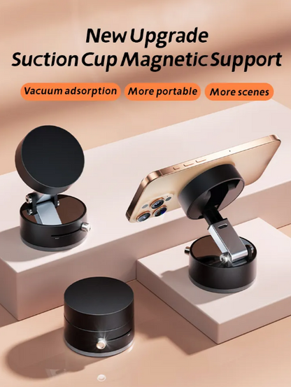 Vacuum Magnetic Suction Phone Holder